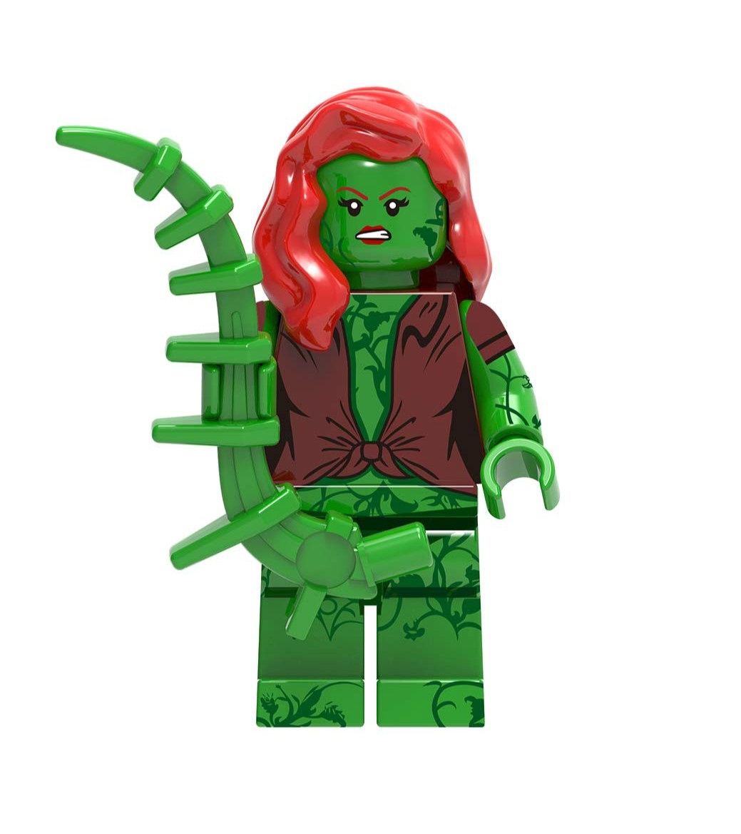 Custom Poison Ivy Minifigs Minifigure Fit Lego