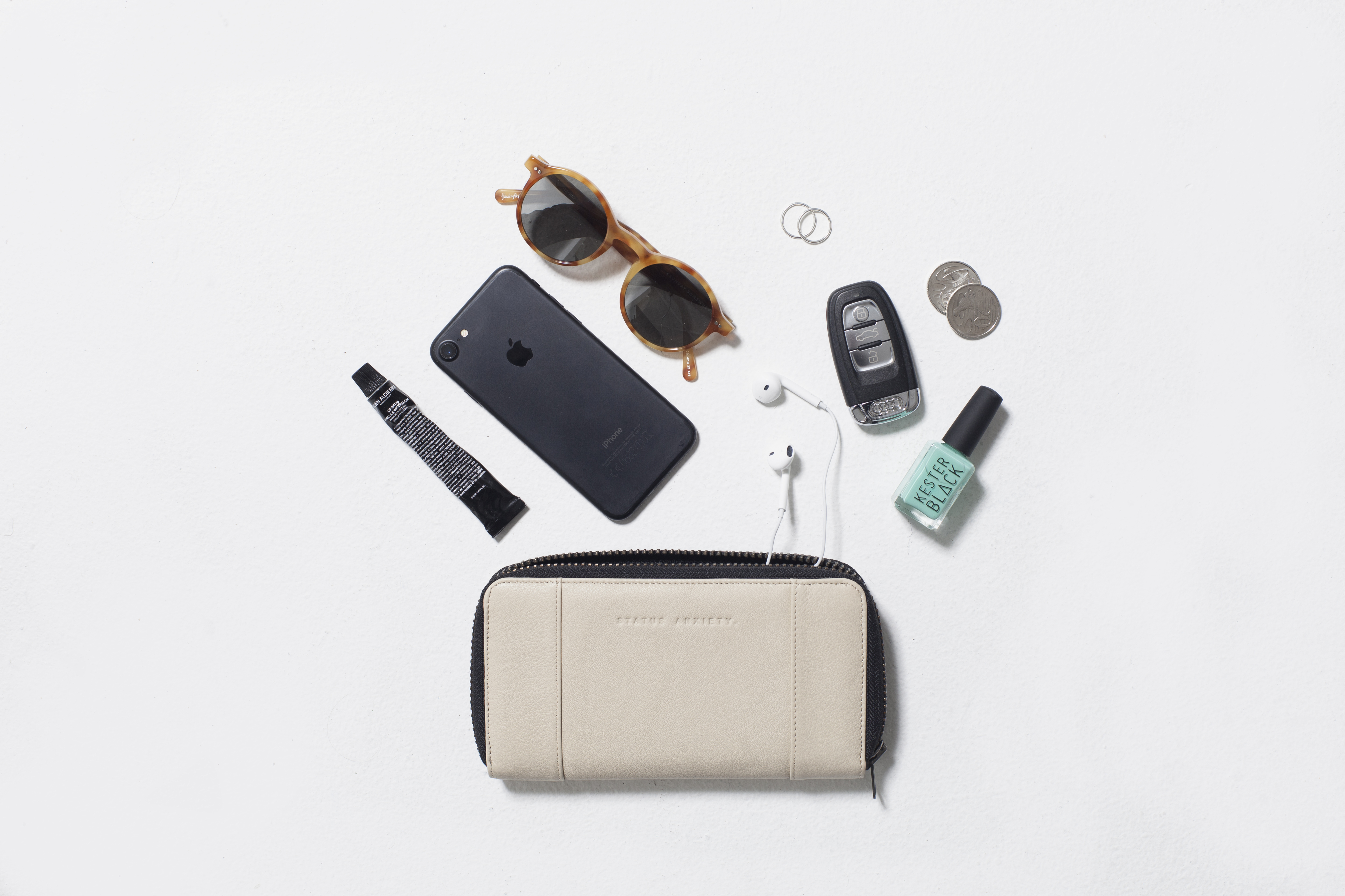 STATE OF FLUX 長夾 / 裸色