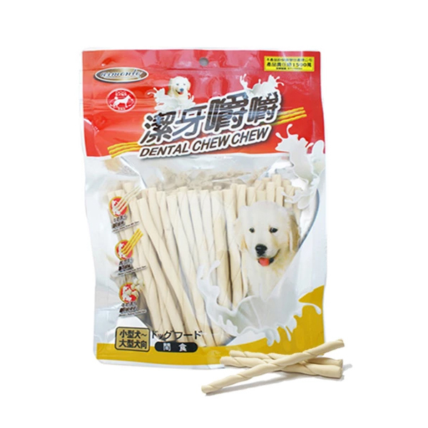 AMT牛奶潔牙嚼嚼棒S/M 360g 狗零食