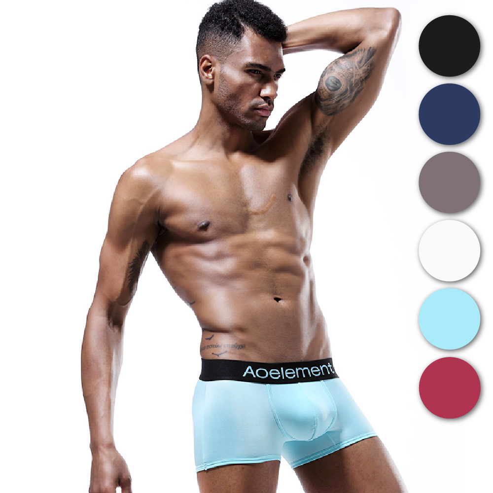 【HENIS】經典時尚多彩四角褲