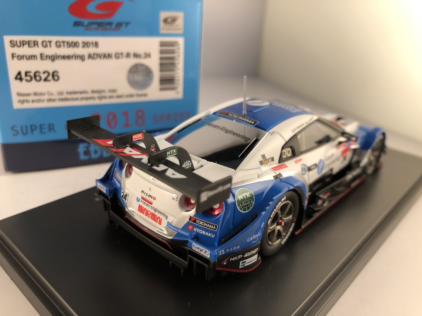 EBBRO 45626 Forum Engineering ADVAN GT-R SUPER GT No.24