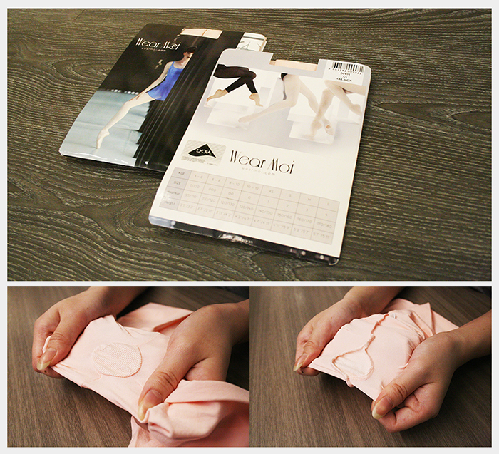 法國 WearMoi【WM-DIV01 高萊卡材質包腳舞襪】