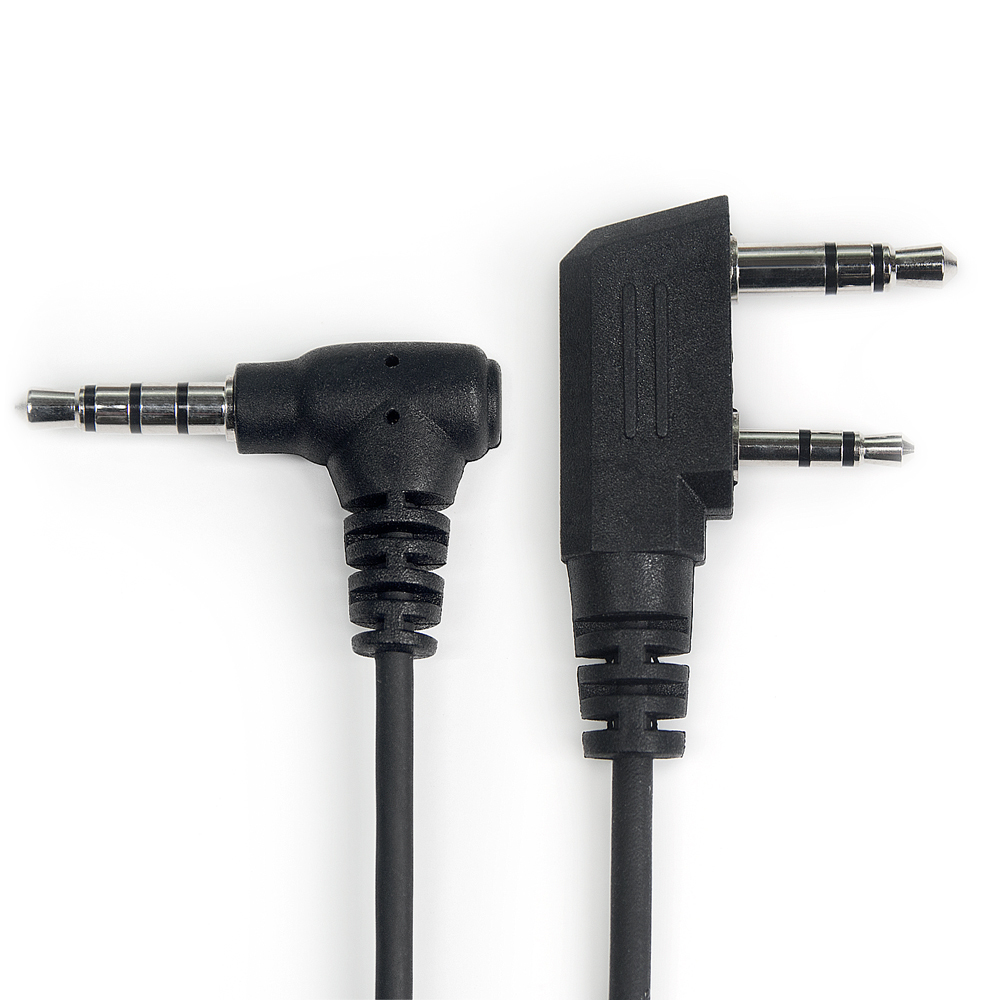 SPIRAL AUDIO CABLE 4 PIN FOR SMARTPHONE/Zello