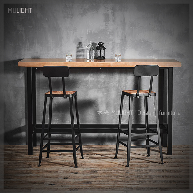 LOFT簡約長形吧檯桌|可訂製