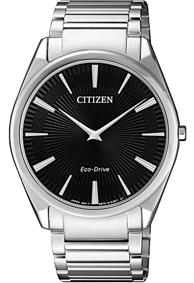 萬年鐘錶 - Citizen 星辰錶 GENT'S 時尚男錶  光動能系列  超薄不鏽鋼腕錶 AR3071-87E 錶徑38.4MM