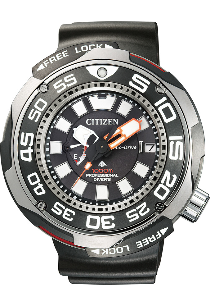 萬年鐘錶 - Citizen 星辰錶  PROMASTER   光動能潛水錶 J210   1000米專業潛水錶  BN7020-09E