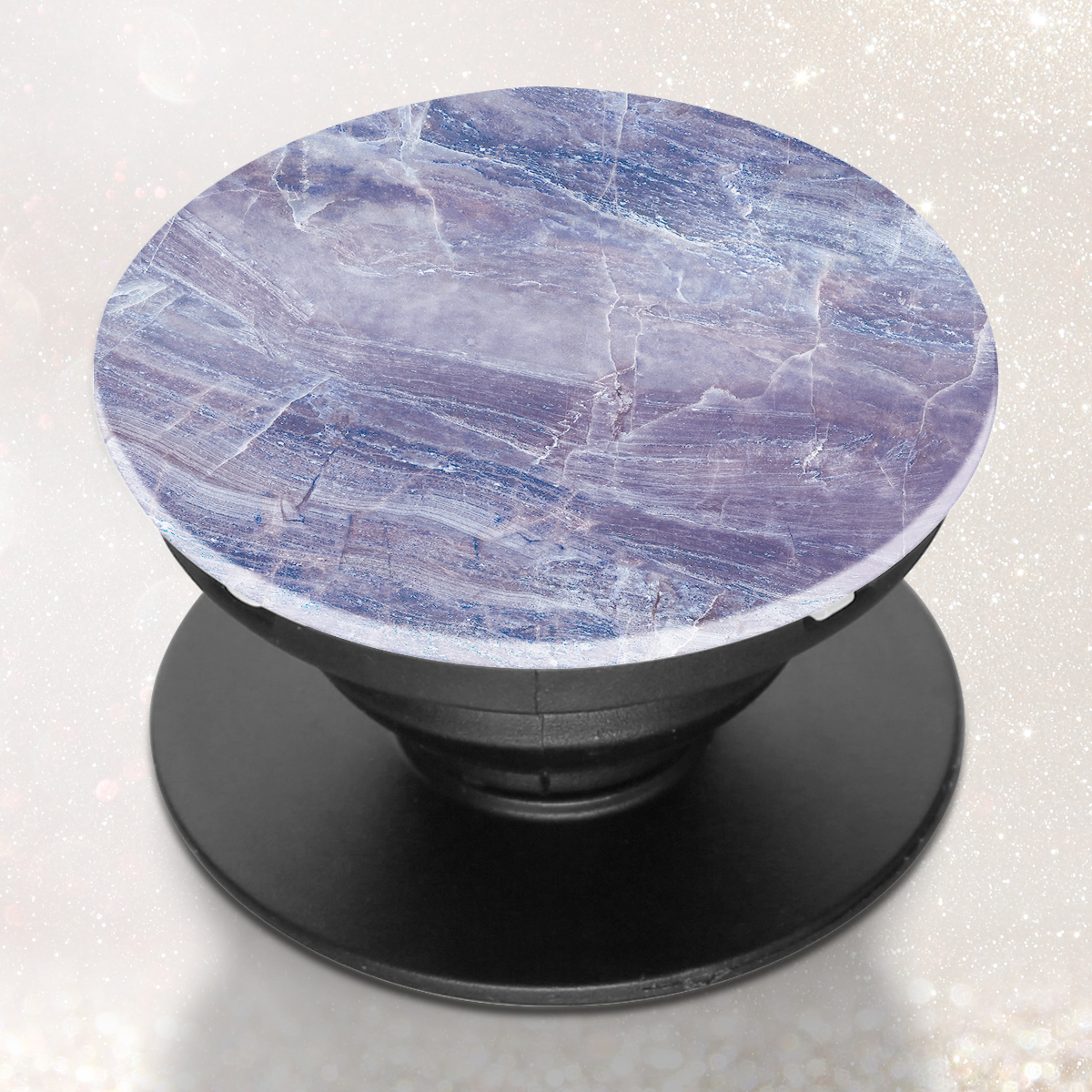 紫大理石手機支架