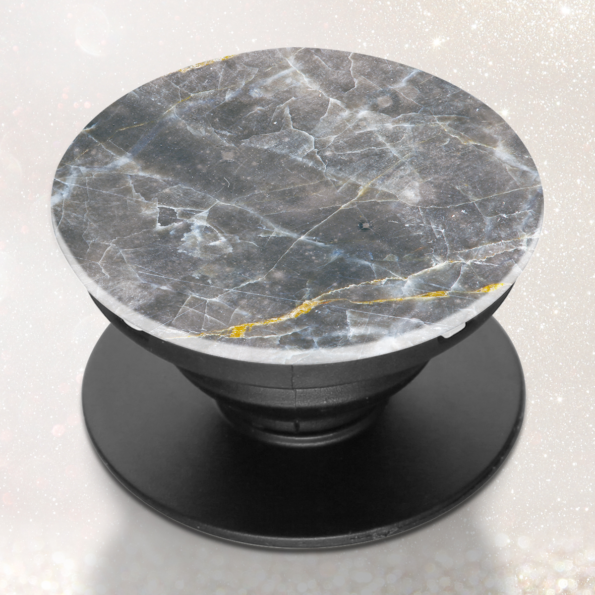 金灰大理石手機支架