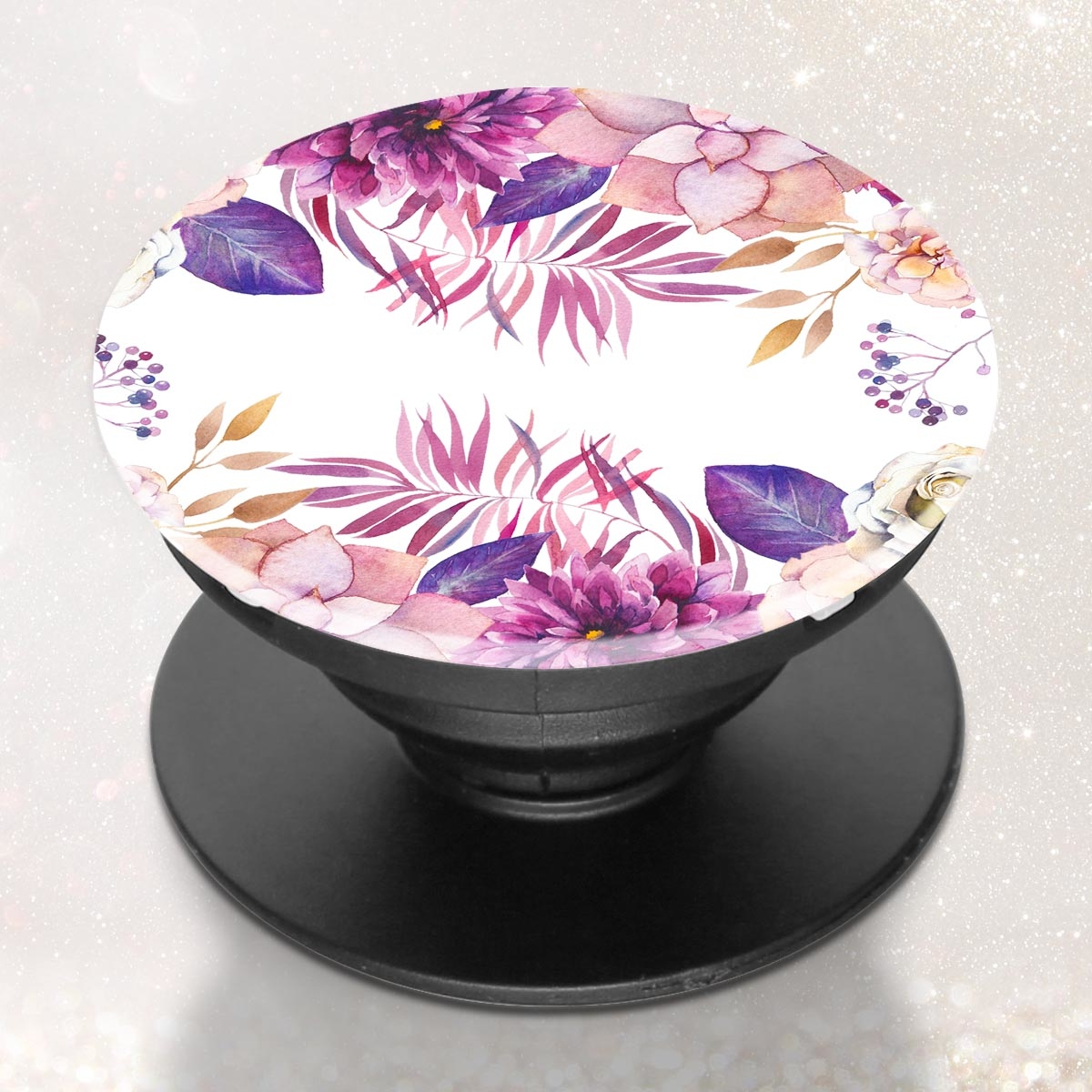 紫色熱帶雨林手機支架