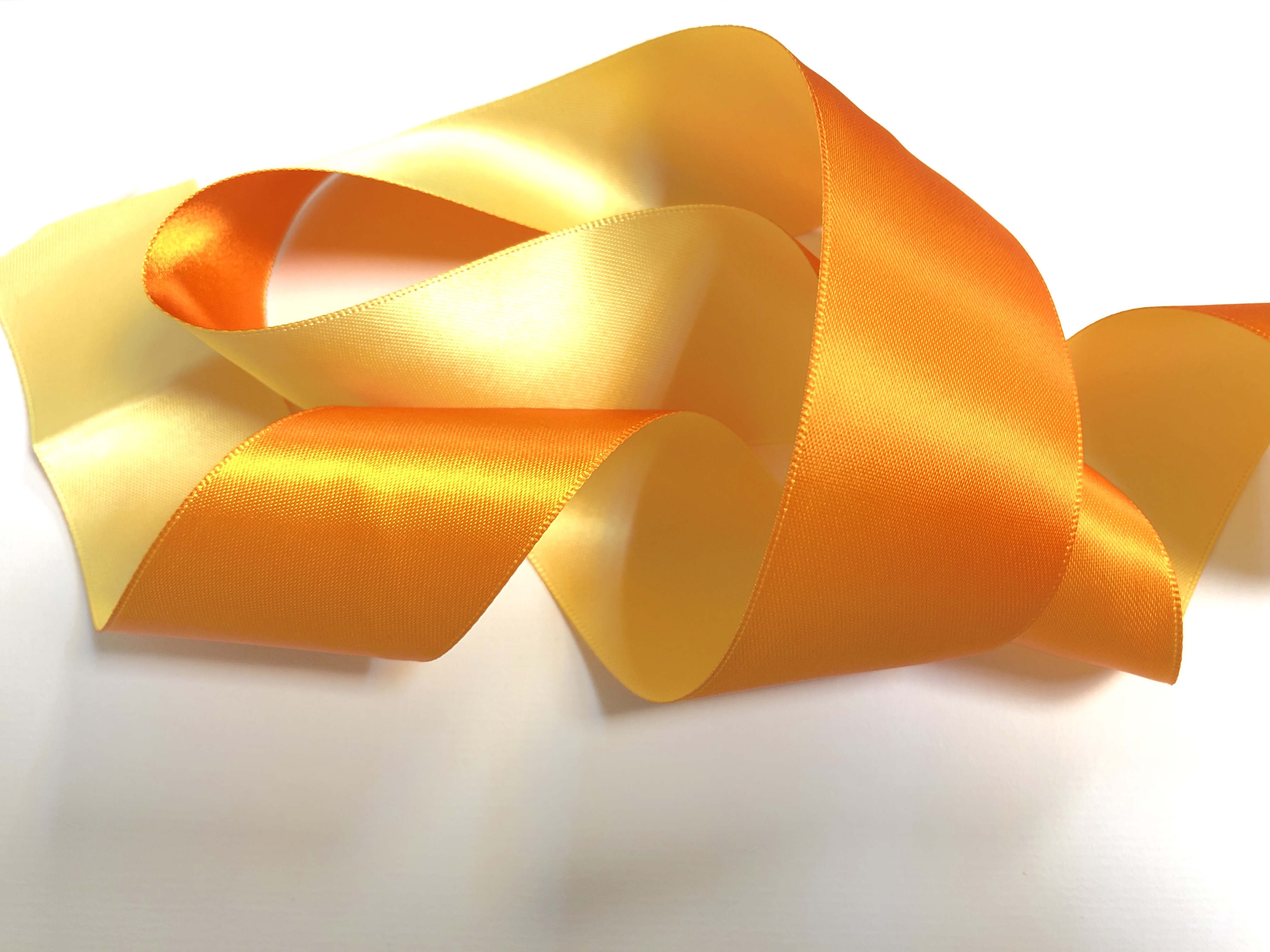 橘黃正反雙色/雙緞面/Outlet