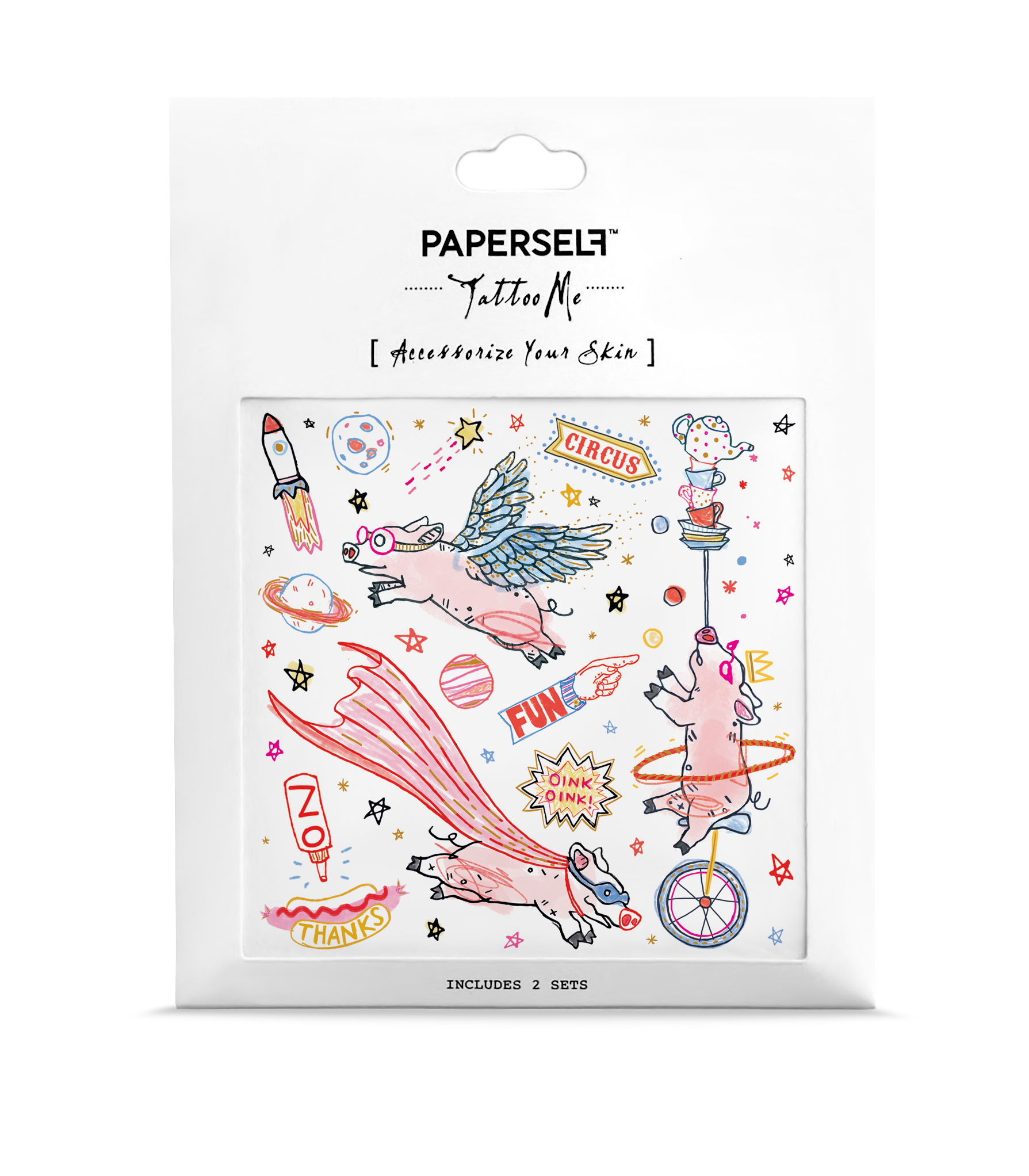 飛天粉紅豬 Superhero Pigs