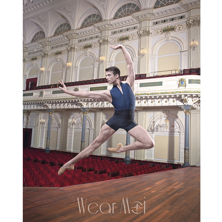 法國 WearMoi【WM-CAPRI 男生背心拉鍊雙色連身短褲】