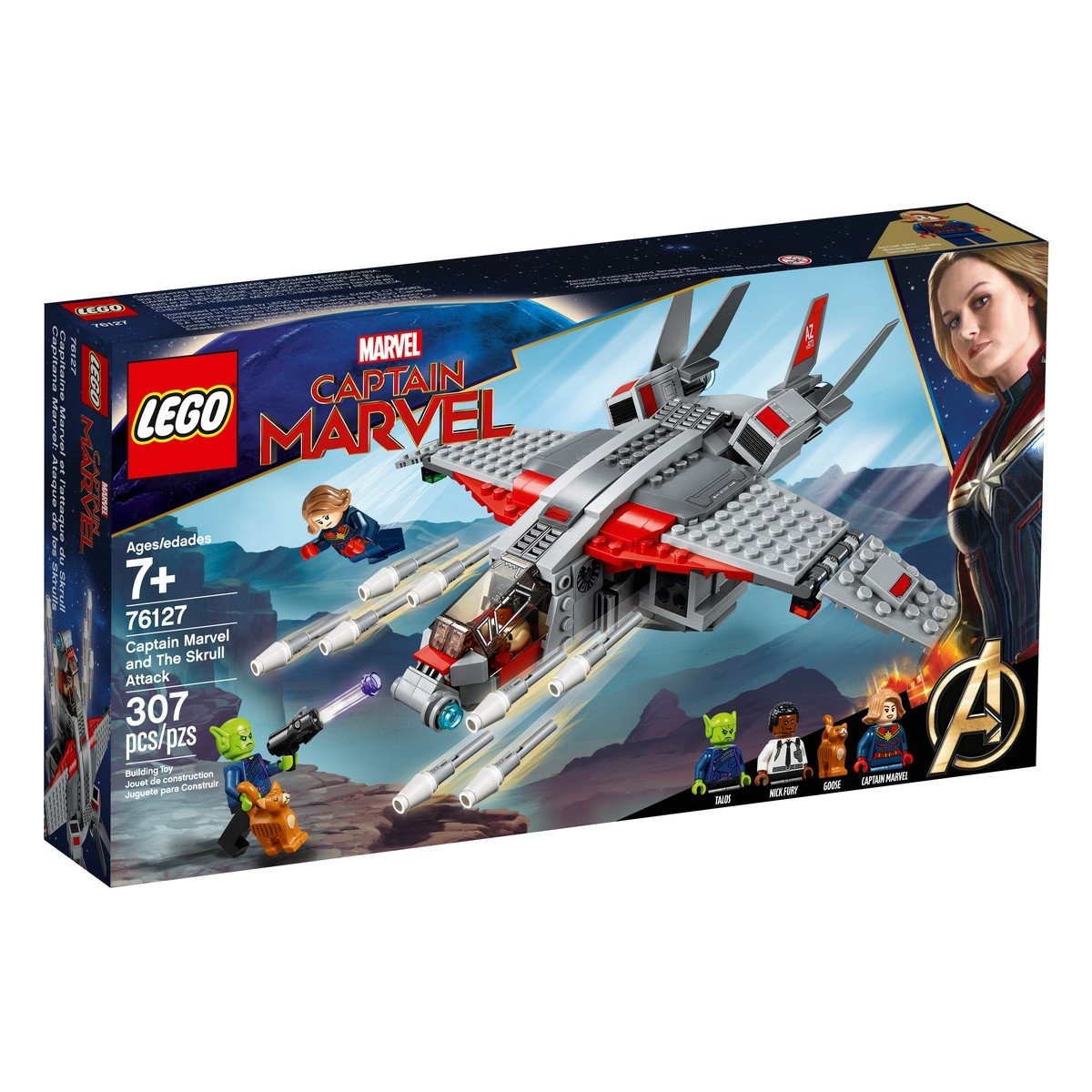 LEGO 76127 CAPTAIN MARVEL AND THE SKRULL ATTACK