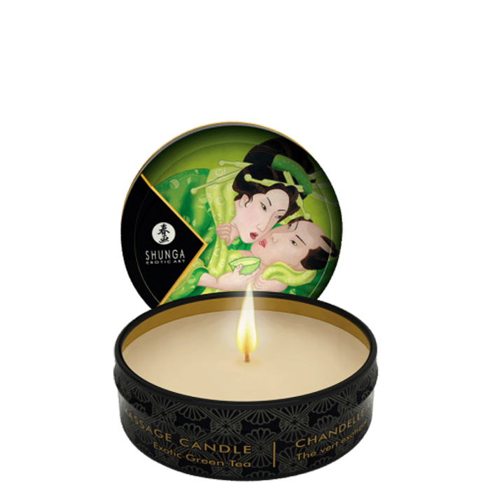 SHUNGA 按摩香薰蠟燭 異國綠茶 30ml