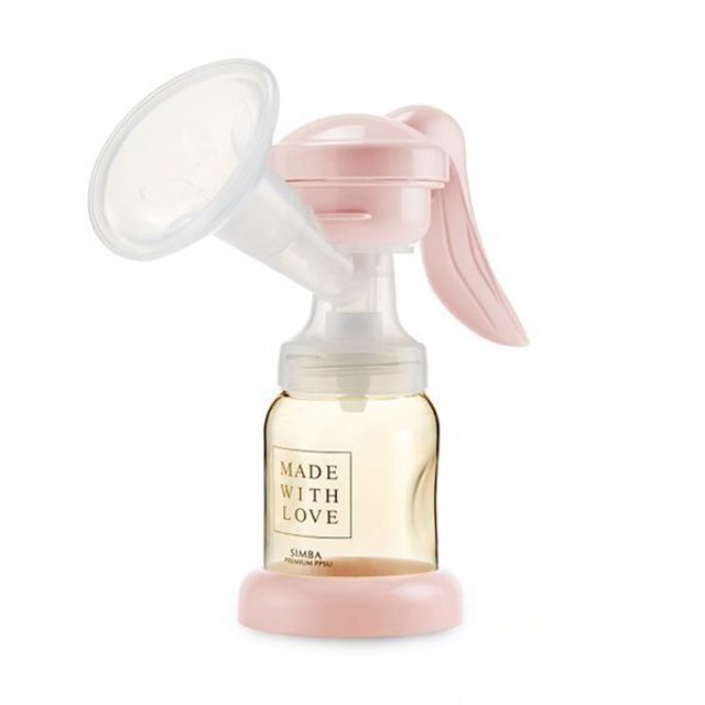 小獅王辛巴 iFeed輕美機舒壓式旋轉手動吸乳器(寬口徑)