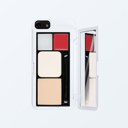 Fillet Case & Pallet Set (Snow White + Poppy Light Red)