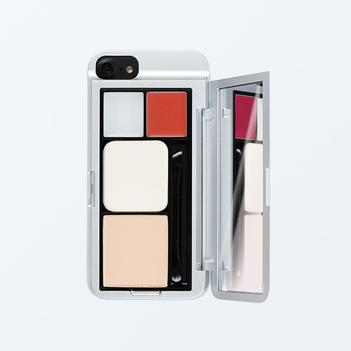 Fillet Case & Pallet Set (Morning silver + Primrose Red Orange)