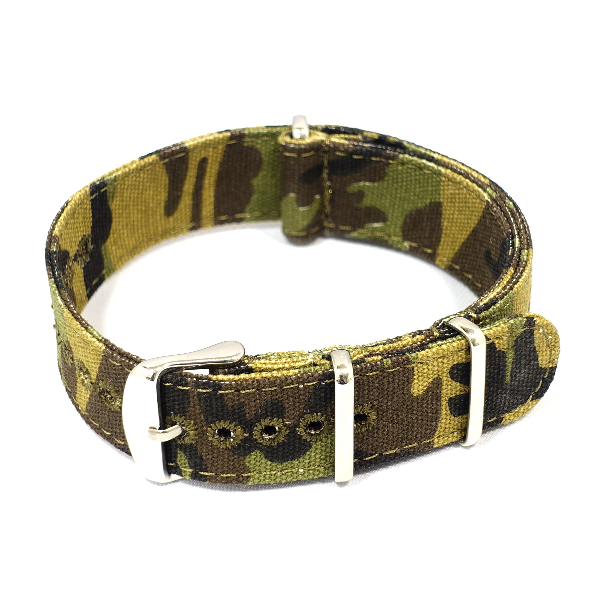 20mm Nato Strap Nylon Watch Band (Army)