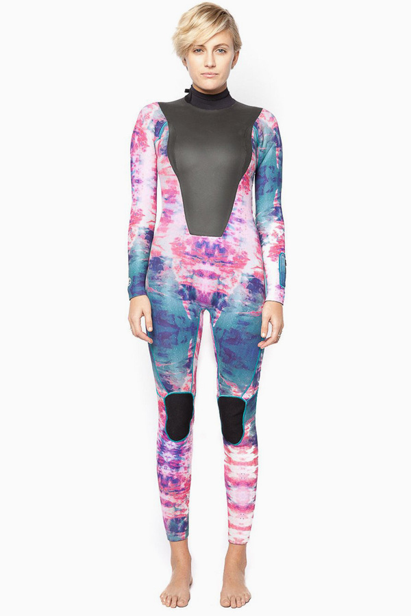 3MM PSYCHEDELIC FULL 防寒衣 粉/藍
