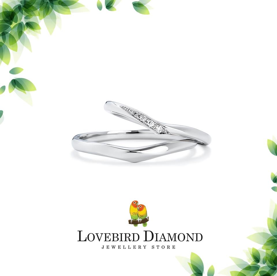 11.22 夫婦 - Truthful Heart 鉑金 (Pt900) 結婚戒指