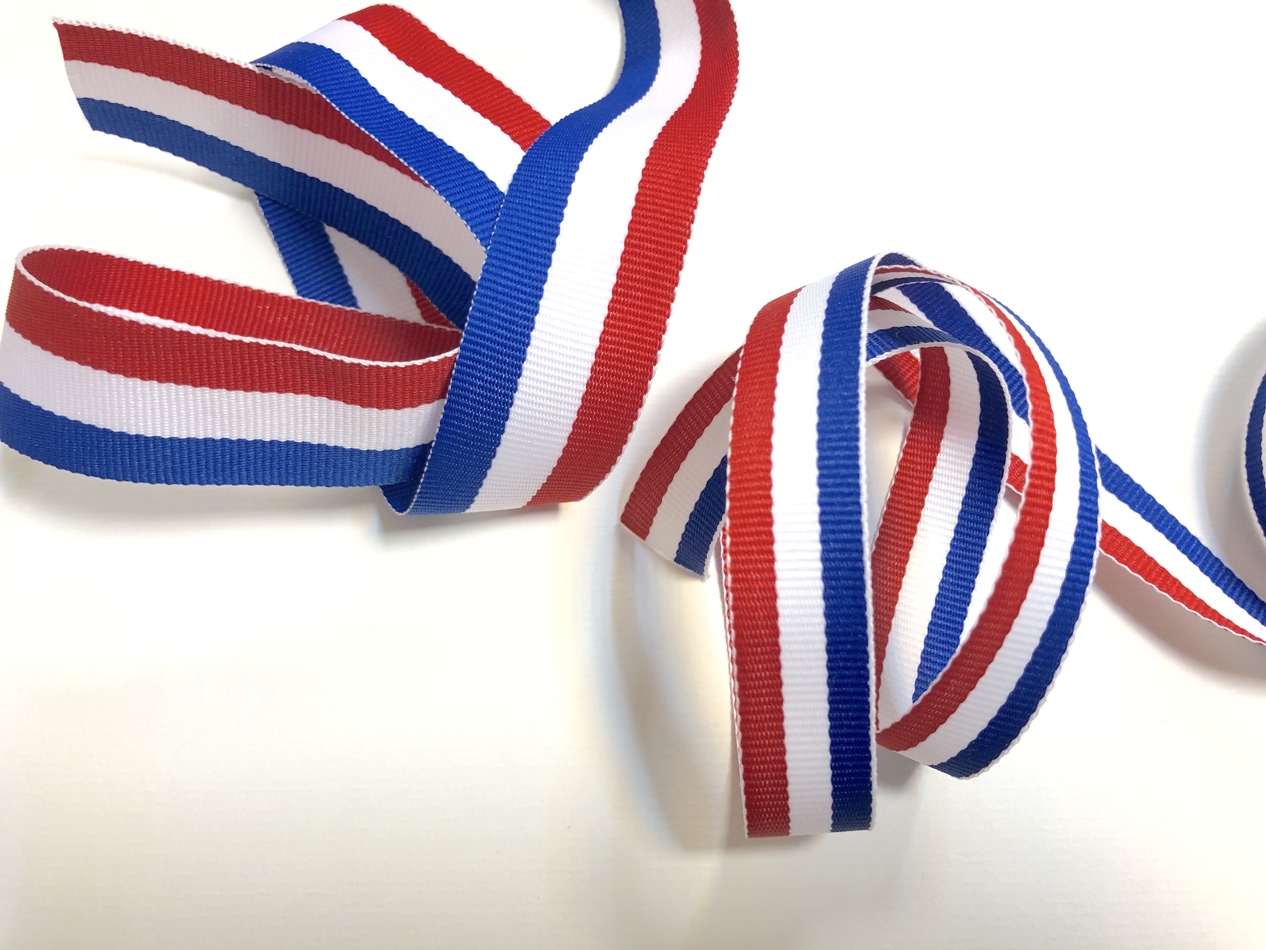 法國紅白藍/羅紋/2款寬度