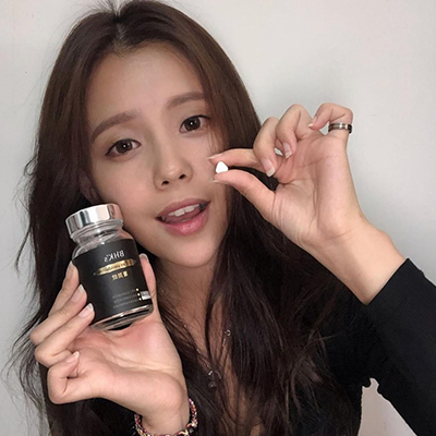 Alice Wang：睡前食用BHK's奢潤錠，讓我肌膚觸感提升！