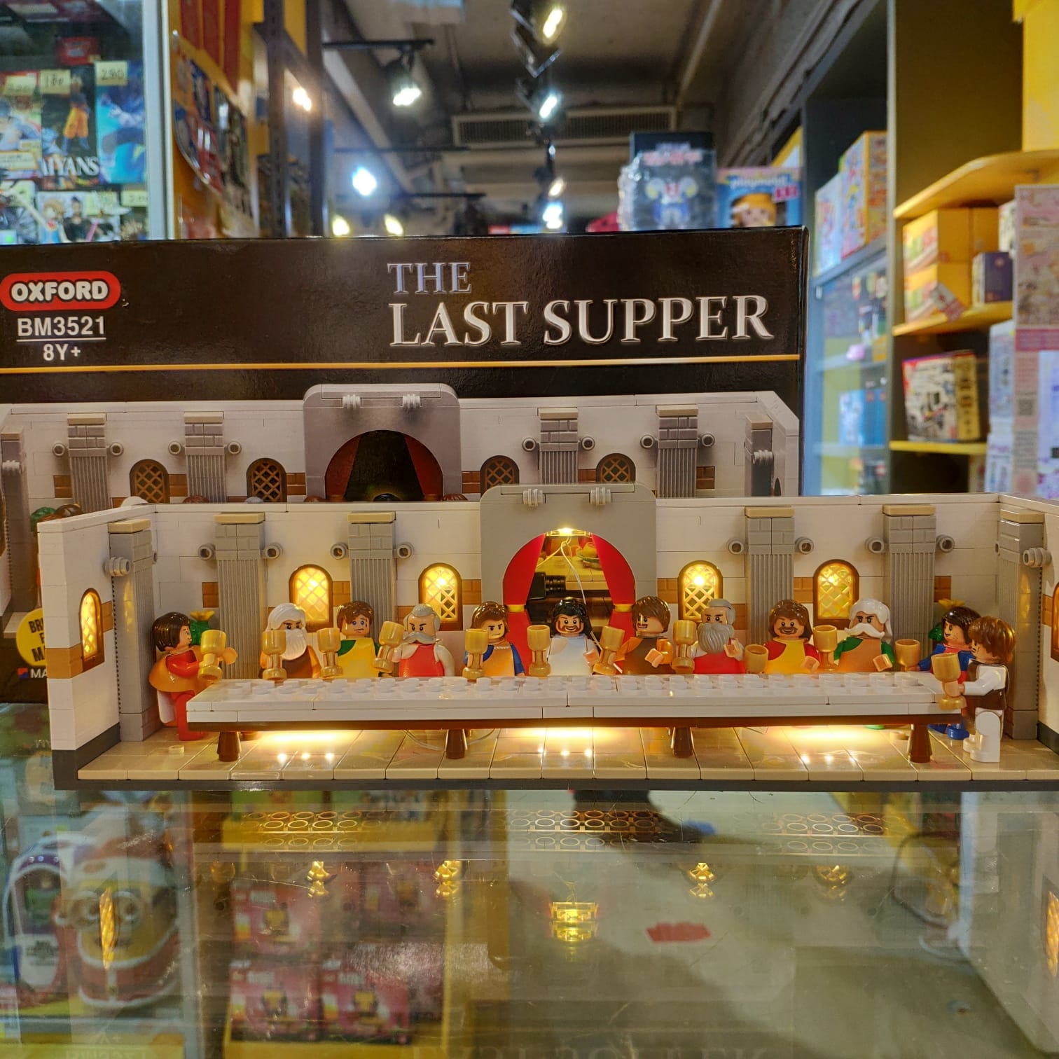 韓國 Oxford 積木 BM3521 The Last Supper 最後晚餐 (Led燈需另配)