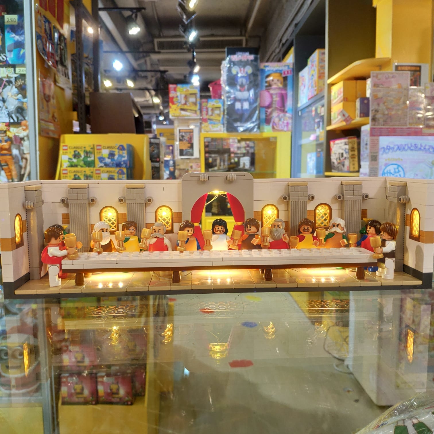 韓國 Oxford 積木 BM3521 The Last Supper 最後晚餐 (Led燈需另配)