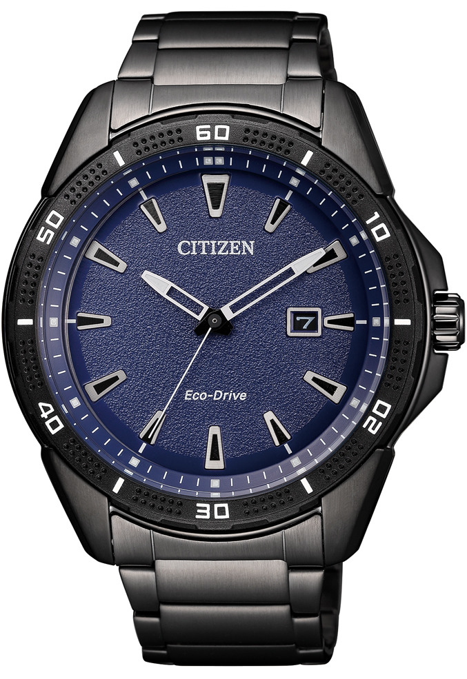 萬年鐘錶 - Citizen 星辰錶 光動能男錶  AW1585-55L  表徑45MM