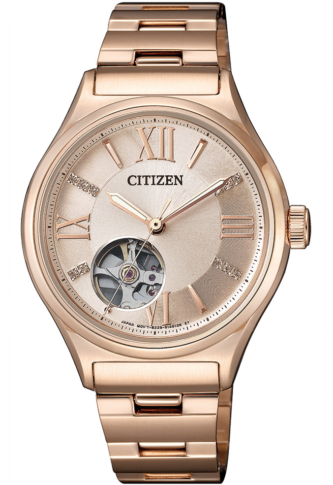 萬年鐘錶 - Citizen 星辰錶 XC女錶 機械錶 PC1003-58X 表徑34MM