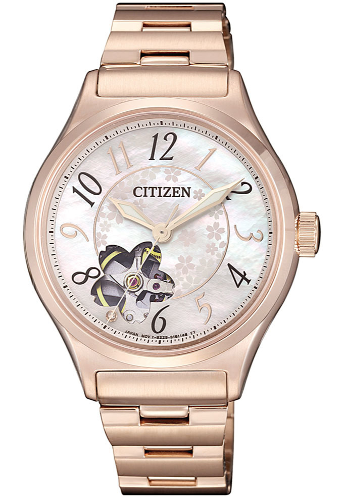 萬年鐘錶 - Citizen 星辰錶 XC女錶 機械錶 PC1007-65D 表徑34MM 田馥甄代言廣告