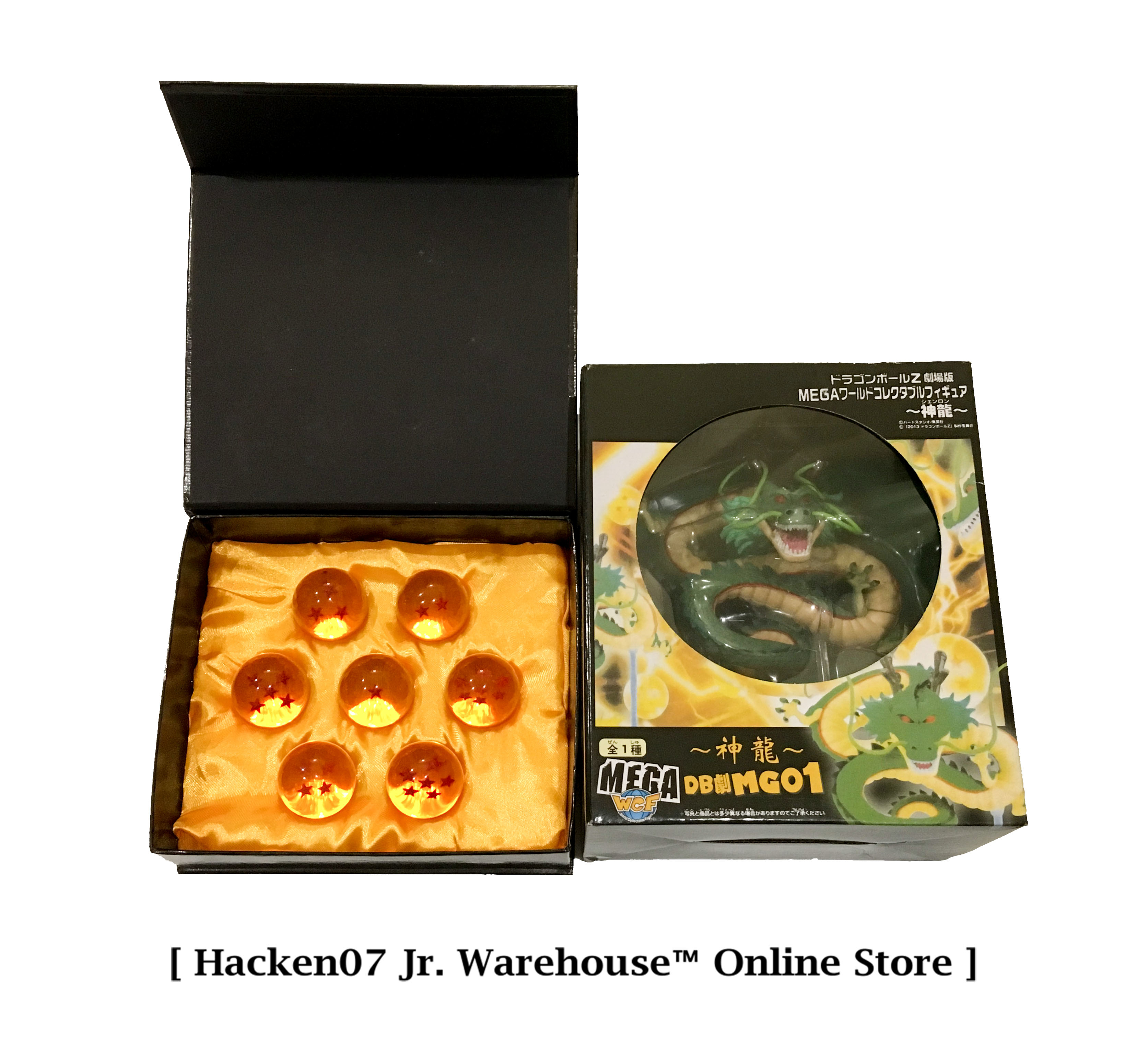 Dragon Ball - 神龍收納架模型擺件 附贈全系列龍珠 16cm / 七龍珠