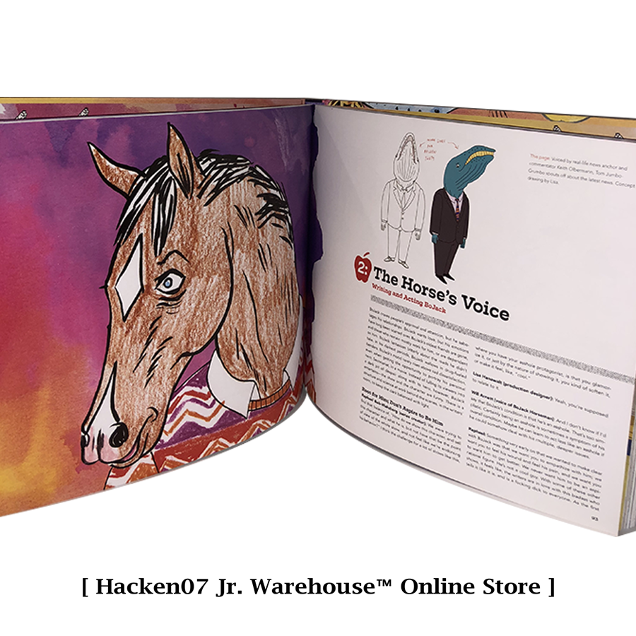 BoJack Horseman - 精裝硬殼美術設定集書刊 The Art Before the Horse / 馬男波傑克