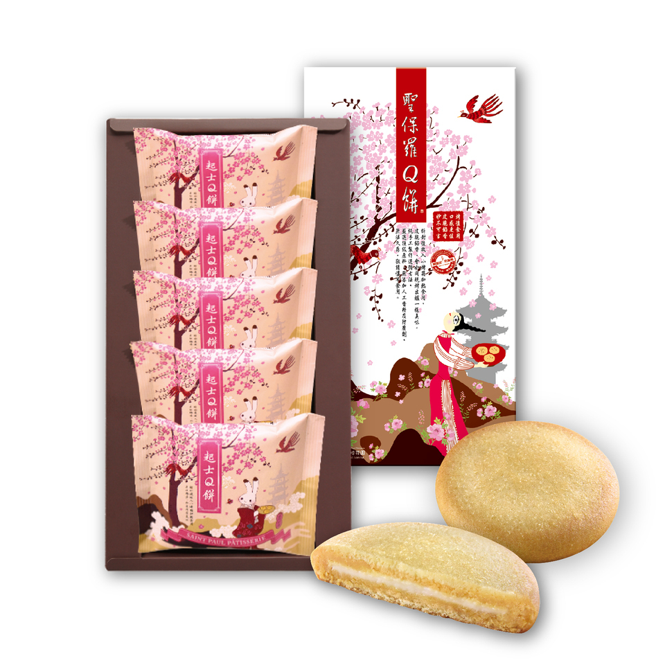 【聖保羅烘焙】起士Q餅5入