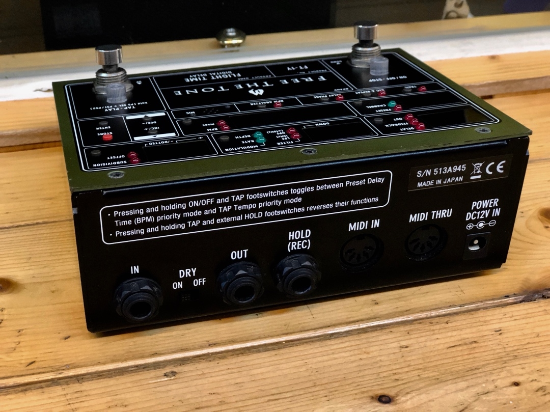 二手精品 Free The Tone Fight Time FT-1Y Delay 空間效果器