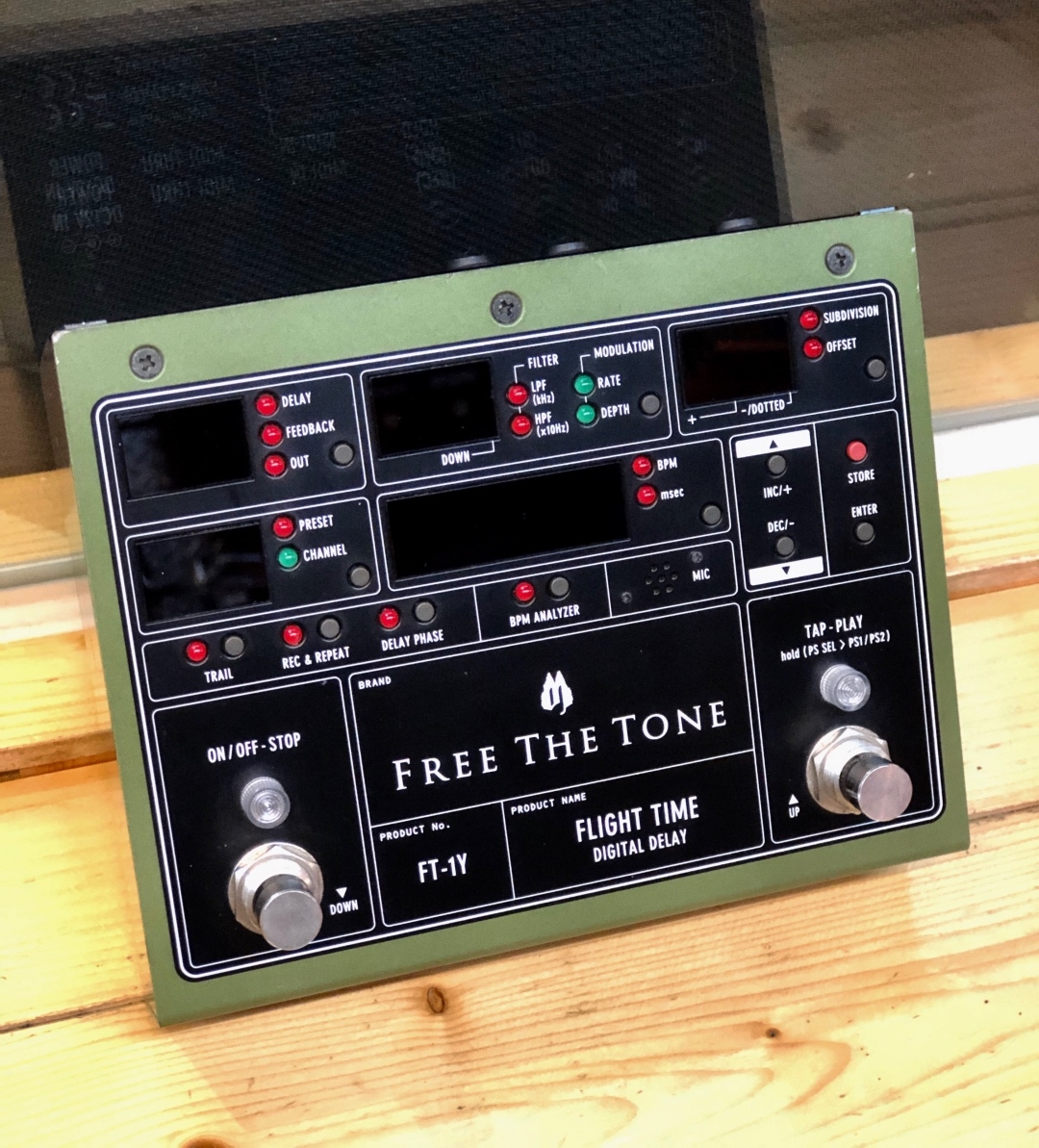 二手精品 Free The Tone Fight Time FT-1Y Delay 空間效果器