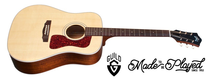 美國Guild吉他品牌形象照