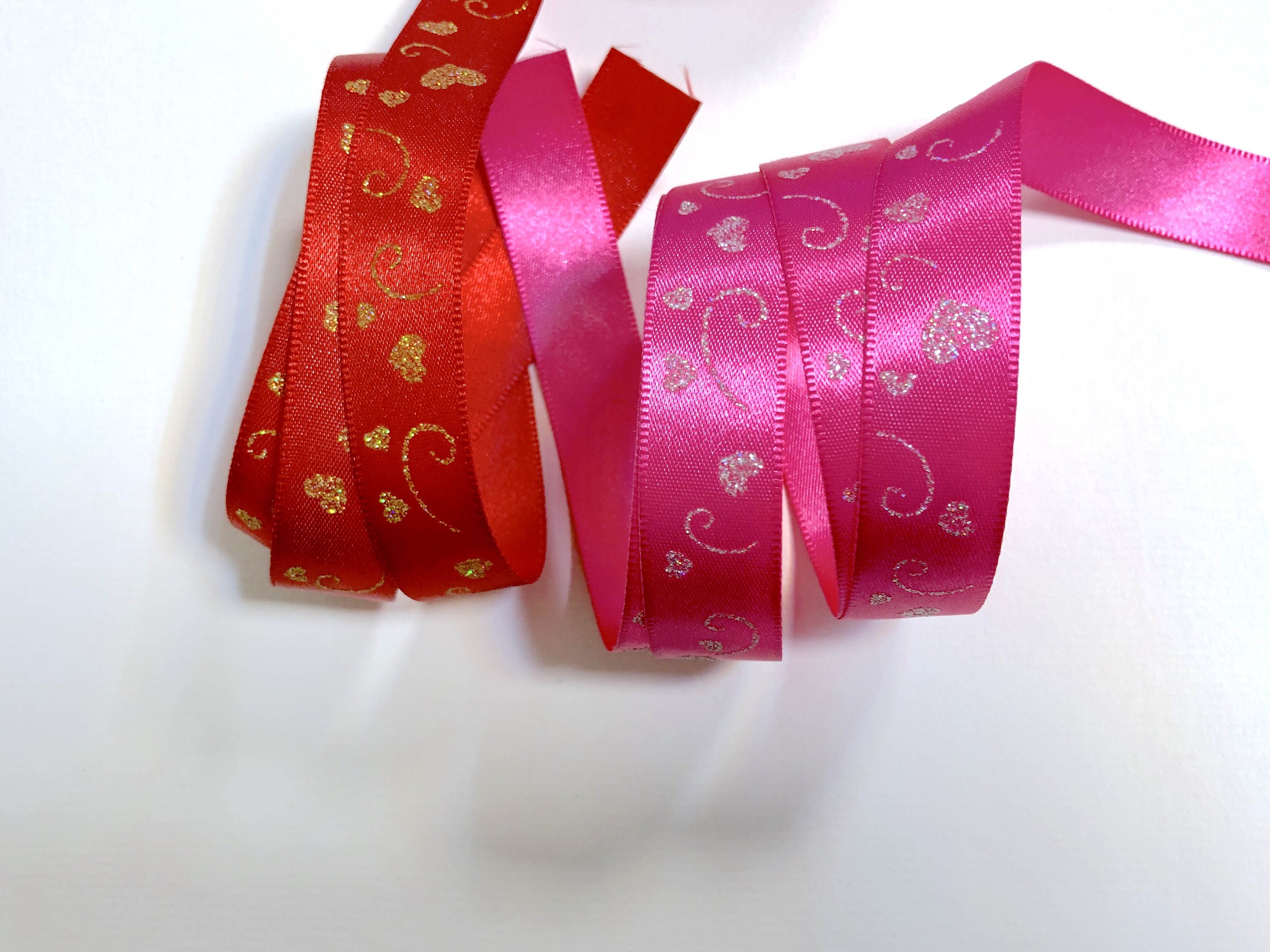 金粉愛心/緞面/Outlet