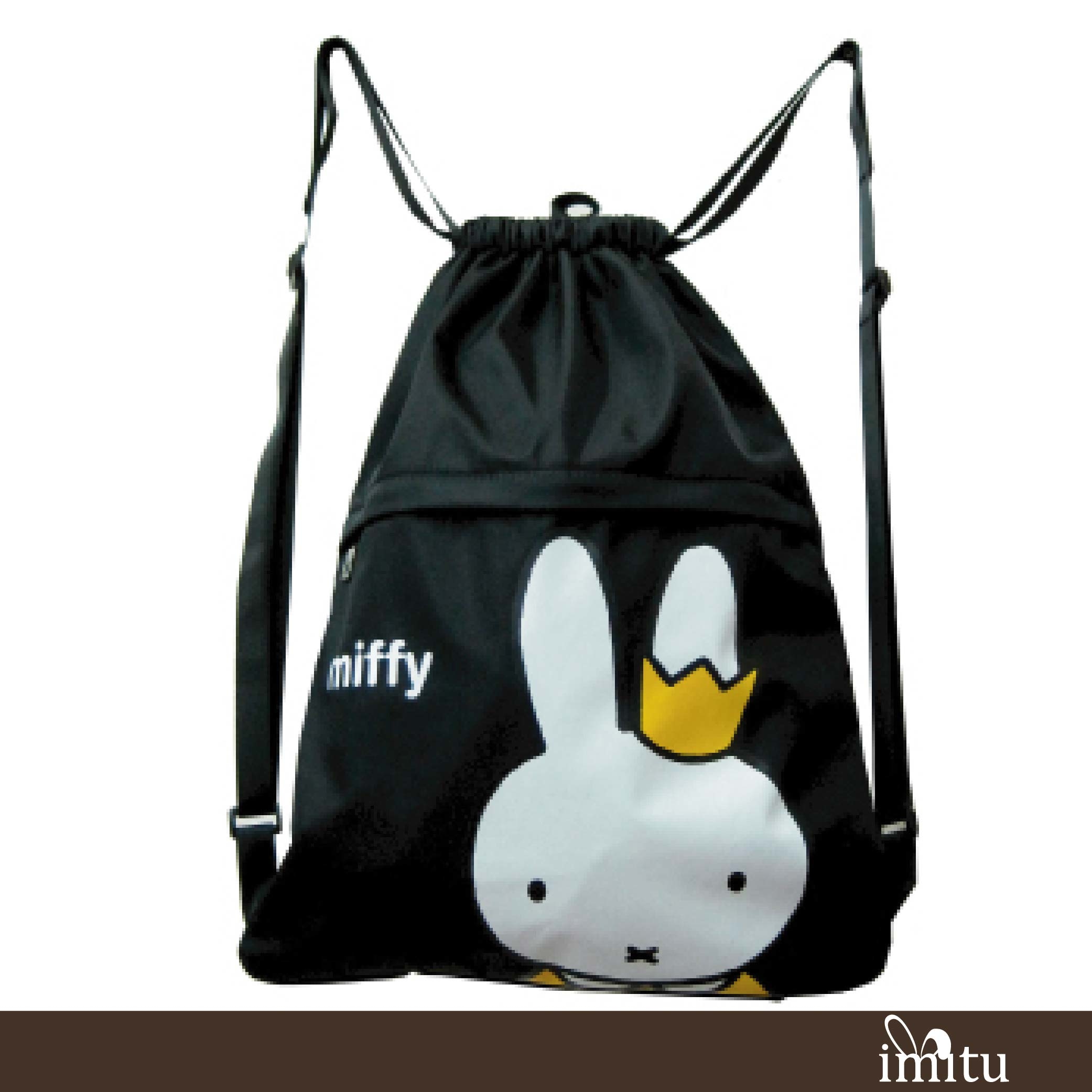 Miffy 束口後背袋(皇冠款)MI561600A