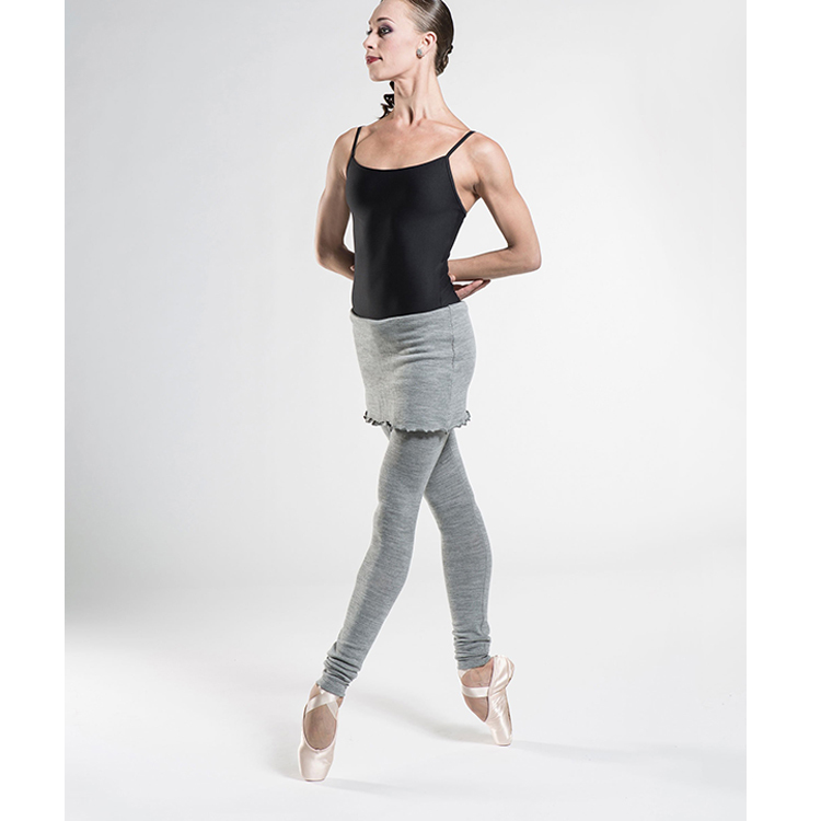 法國 WearMoi【WM-CRYSALIDE 素色反摺保暖褲裙】