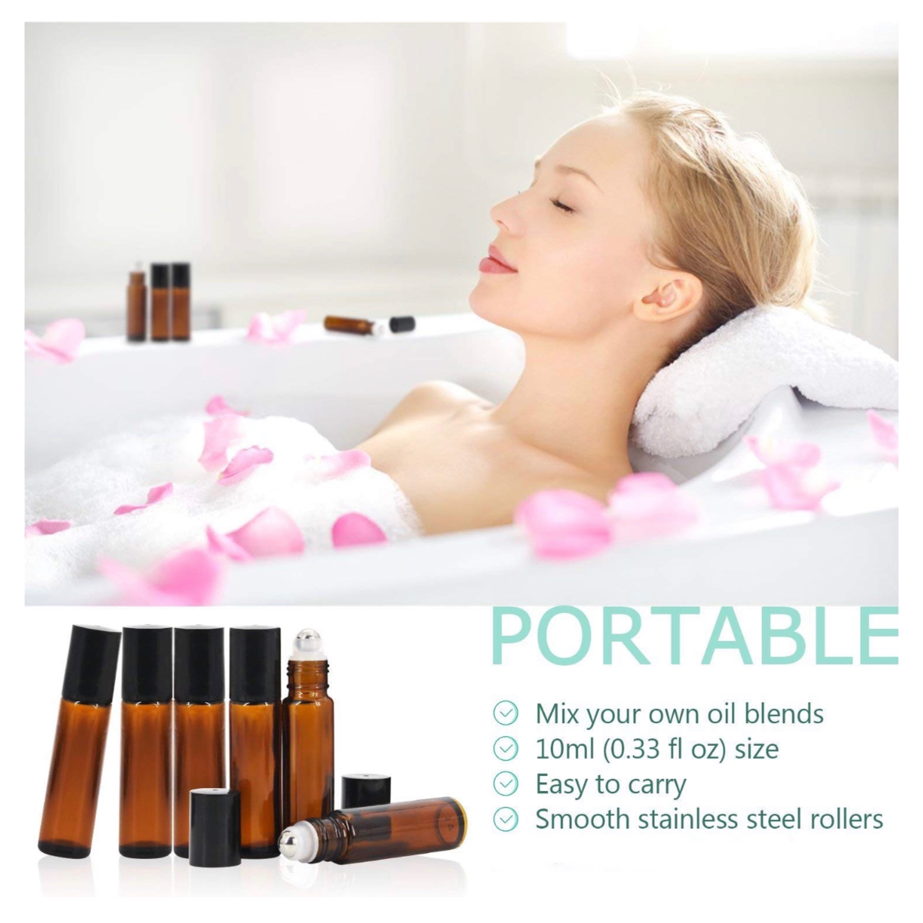 精油滾珠瓶/樽仔  1個裝 / 2個裝 （可隨意添加喜愛精油）