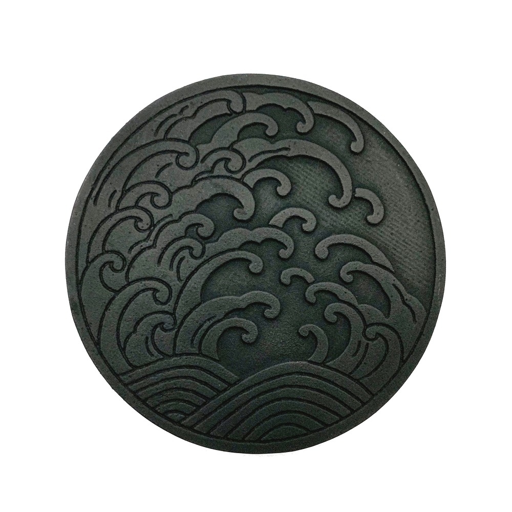 【寶星堂】浮世繪 波 鑄鐵壺墊