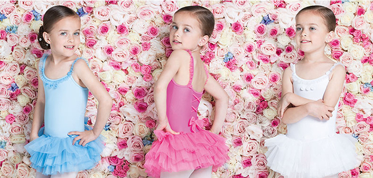 法國 WearMoi【WM-PRALINE 小玫瑰蕾絲兒童芭蕾舞衣】