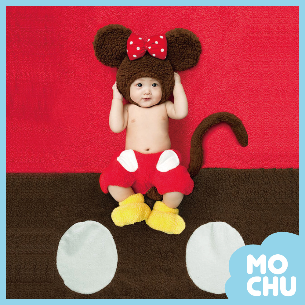 網紅寶寶拍照款-米老鼠