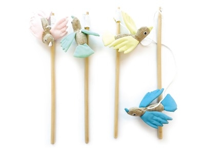 M-PETS 貓棒 Bird Cat Wand 35 cm (顏色隨機)