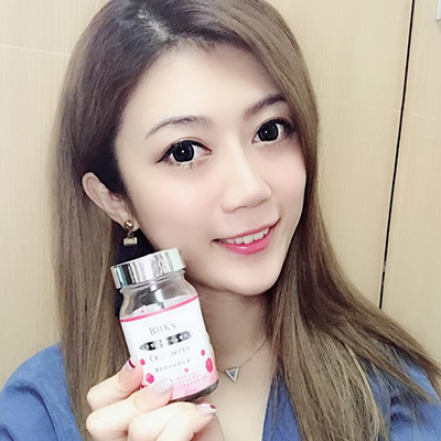 甜美女孩-星岑：吃BHK's蔓越莓益生菌之前有的悶悶不舒服，現在都沒有了！