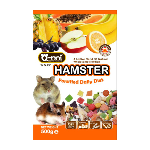 Qnni-寵物鼠水果大餐500g 1.2KG