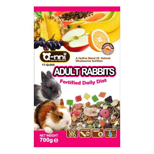 Qnni-寵物兔水果大餐700g/2.4kg