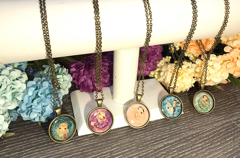 西班牙 Ballet Papier【BP復古項鍊/圓形 (PJV)】