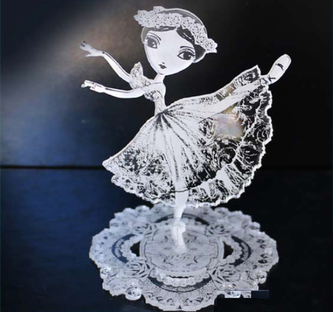 西班牙 Ballet Papier【BP 芭蕾圖案壓克力擺飾(POS) *8折】